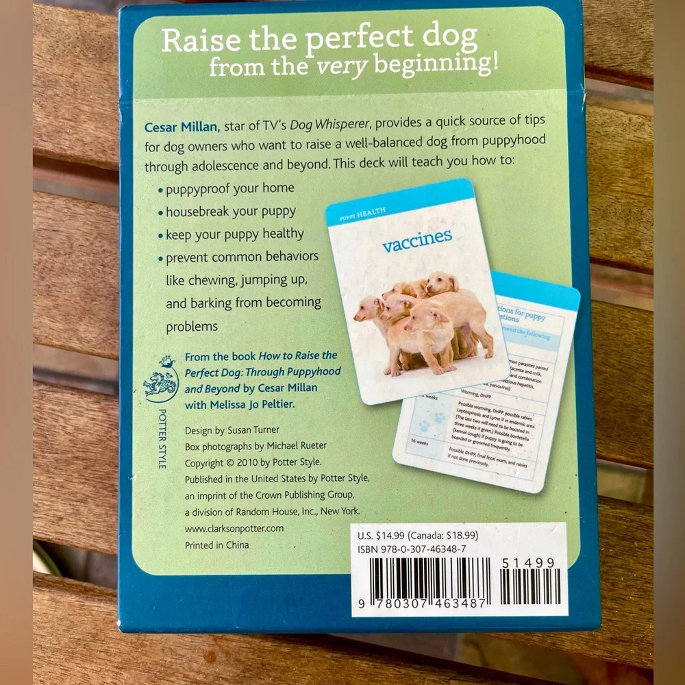 Puppyhood Deck: 50 Tips for Raising the Perfect Dog